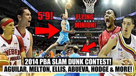 2014 PBA SLAM DUNK CONTEST! | Justin Melton, Japeth Aguilar, Chris Ellis, Calvin Abueva and More!