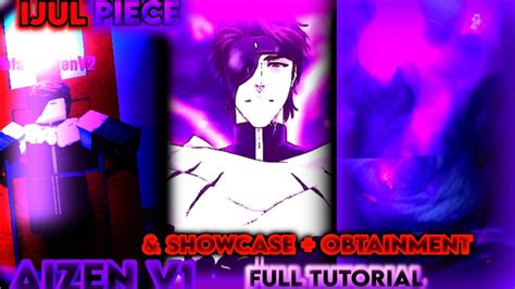 Limited Aizen V2 V1 Showcase How To Get Full Tutorial MedYT