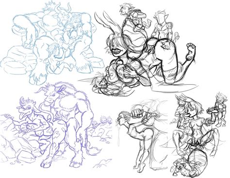 Corrupted Sketches By JoseMalvado Hentai Foundry