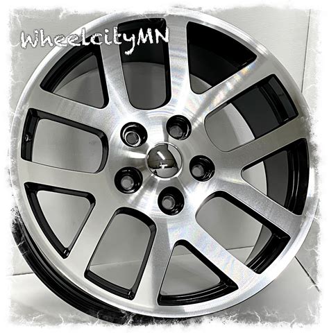 20 X9 Inch Gloss Black Machine Dodge Ram 1500 Srt 10 Viper Oe Replica