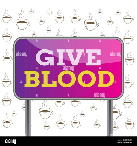 Writing Note Showing Give Blood Business Concept For Demonstrating