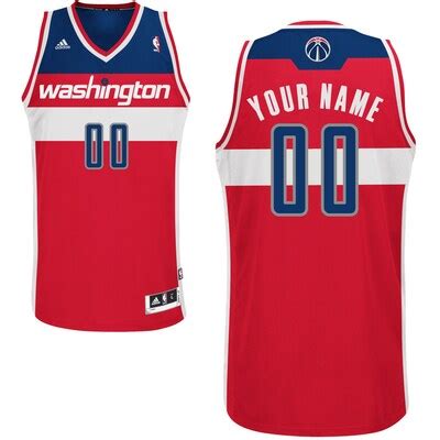 adidas Washington Wizards Swingman Custom Road Jersey - NBA Store