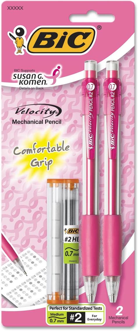 Amazon.com : BIC Velocity Mechanical Pencils - -MV7P21SGK : Office Products