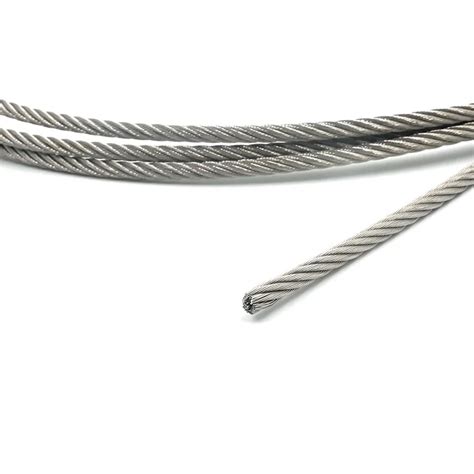 316 Stainless Steel Wire Rope 1x7 1x19 7x7 7x19 Buy Stainless Steel Wire Rope316 Steel Wire