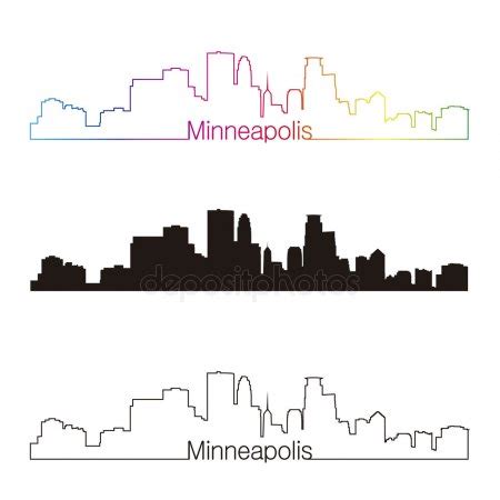 19,705,546 Minneapolis skyline Vector Images | Depositphotos