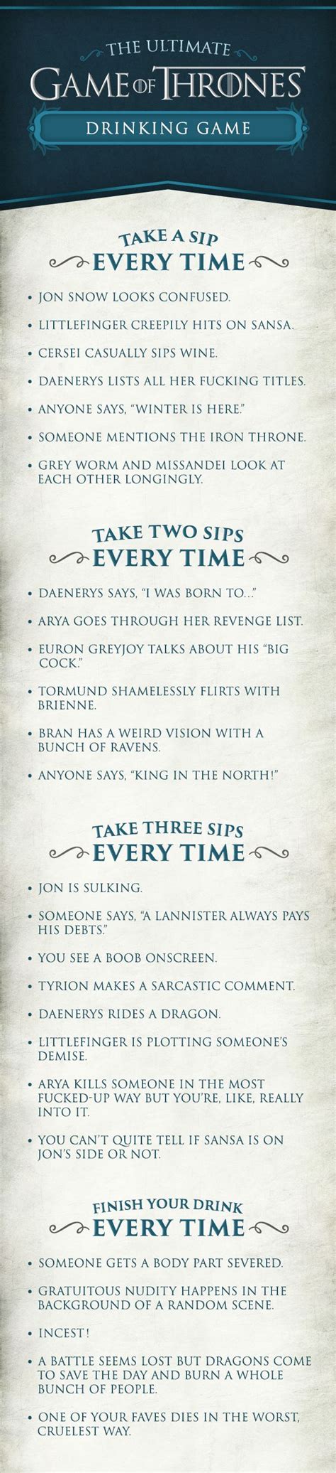 Here S How To Throw The Ultimate Game Of Thrones Party Drinking Games