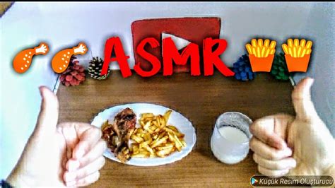 Asmr Mukbang TÜrkÇe Tavuk Patates Youtube