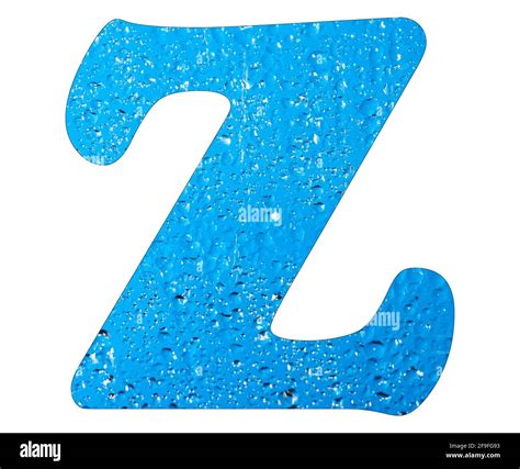 Blue Letter Z