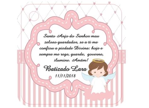 Tag Batizado Ora O Elo Produtos Especiais