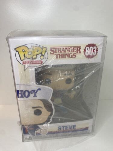 Funko Pop Steve Stranger Things Scoops Ahoy With Hat Vinyl Action