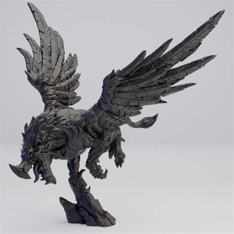 Hot Goblin グリフォン ミニチュア ホットゴブリン 飛翔する獣