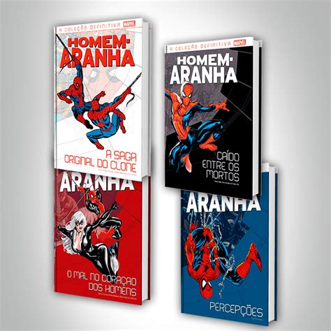 Coleção Definitiva do Homem Aranha Coleção completa 40 volumes