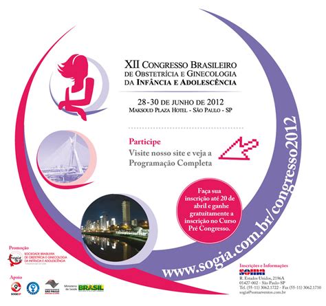 Xii Congresso Brasileiro De Obstetr Cia E Ginecologia Da Inf Ncia E