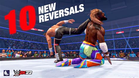 10 Insane New Reversals YOU HAVE TO SEE In WWE 2K22 YouTube