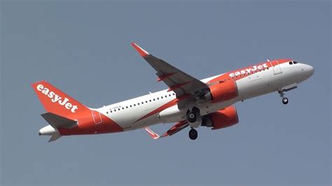 Easyjet Airbus 320Neo G UZLD Take Off Malaga LEMG YouTube