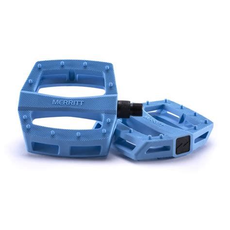 Merritt Bmx P1 Pc Platform Pedals 916 Light Blue