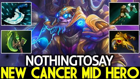 NOTHINGTOSAY Tinker New Cancer Mid Hero Unexpected Build Dota 2 YouTube