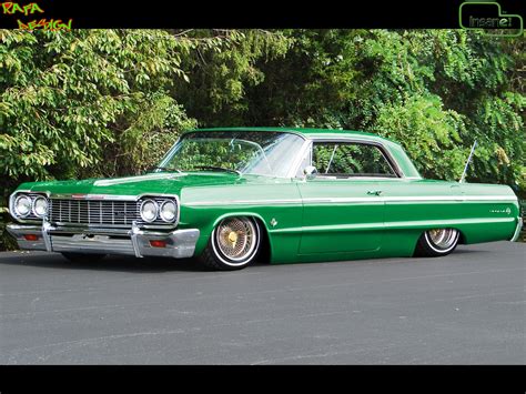 Green Lowrider Cars