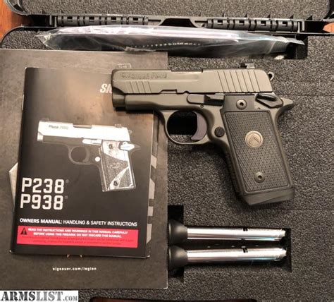 Armslist For Saletrade Sig Sauer P238 Legion 380