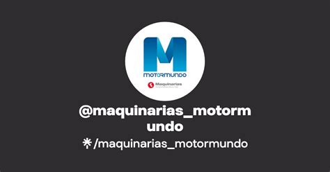 Maquinarias Motormundo Facebook Linktree