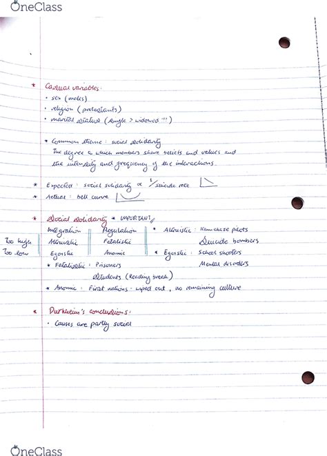 SOCI 201 Final Exam Guide Comprehensive Notes For The Exam 30