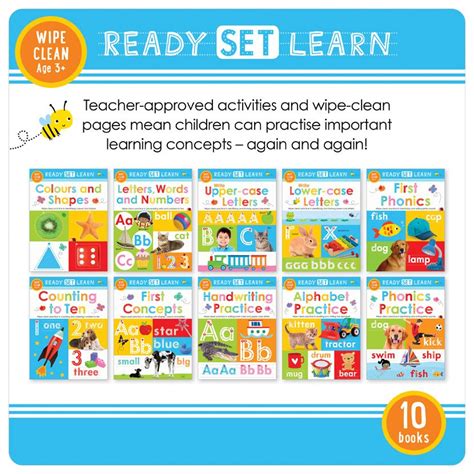 Ready Set Learn x 10 set - Make Believe Ideas UK