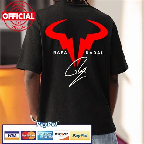 Vamos Rafa Nadal Logo Signature Merch T Shirt - Hersmiles