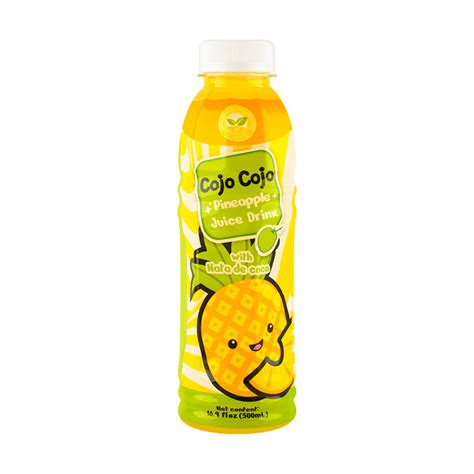 Vinut Pineapple Juice Drink With Nata De Coco Coconut Gel Oz Yami