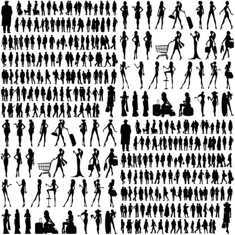 People silhouette vector 2020 – Free Download | VectorPicFree