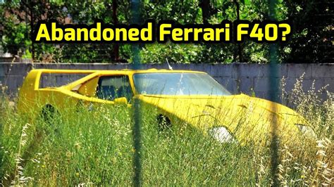 Missing Ferrari F Abandoned In Portugal Petrolhead Tours Youtube