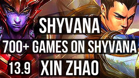 Shyvana Vs Xin Zhao Jng M Mastery Games Kr