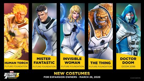 Marvel Ultimate Alliance 3 reveals more costumes for Expansion Pass owners