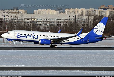 EW 544PA Belavia Boeing 737 8K5 WL Photo By Luba Ostrovskaya ID