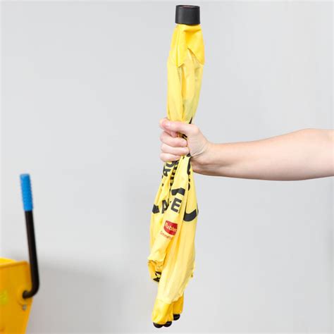 Rubbermaid Fg9s0000yel 20 Yellow Multi Lingual Caution Wet Floor Sign Pop Up Safety Cone With