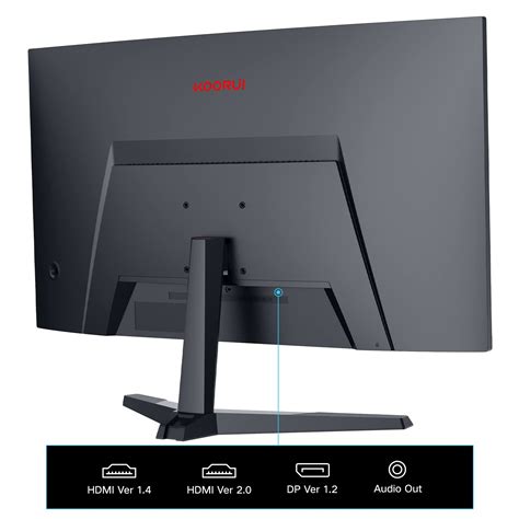 Koorui 24 Inch Computer Monitor Fhd 1080p Gaming