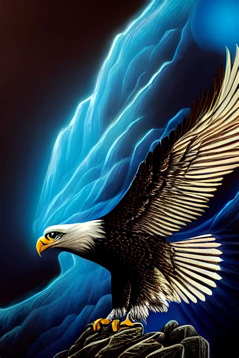 Majestic Blue Eagle" "Soulful Blue Eagle Portrait in 2023 | Eagle pictures, Cute fantasy ...