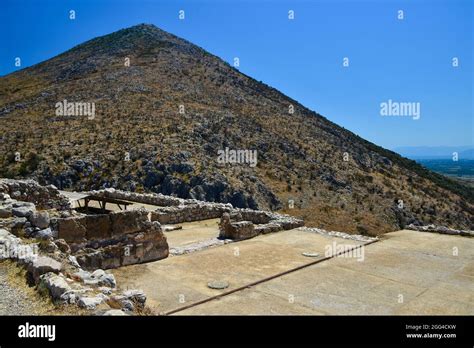 The Palace at the Ancient Mycenae, Greece Stock Photo - Alamy