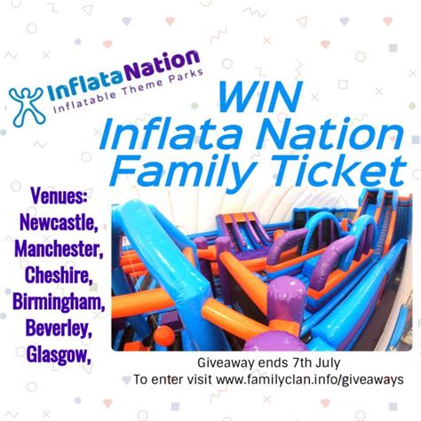 GIVEAWAY - Inflata Nation Jumping & Bouncing Fun - Family Clan Blog