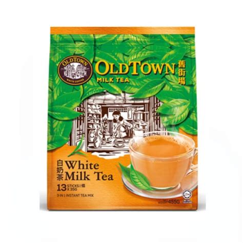 OLDTOWN Instant 3 In 1 Premix White Milk Tea Malaysia 13 Sachet