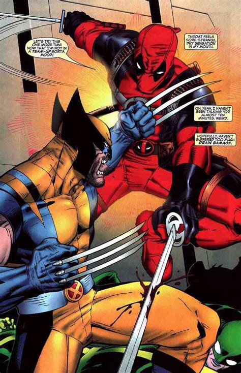 Deadpool vs. Wolverine | Deadpool comic, Deadpool, Marvel