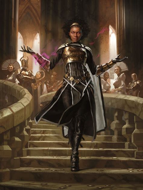 Kaya Orzhov Usurper MtG Art From Ravnica Allegiance Set By Yongjae