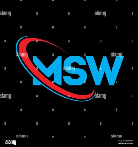 Msw logo design hi-res stock photography and images - Alamy