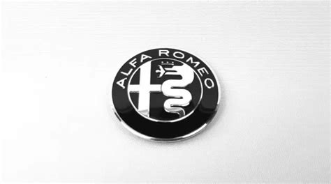 Alfa Romeo Emblem Schwarz Lenkrad Mm Giulietta Mito