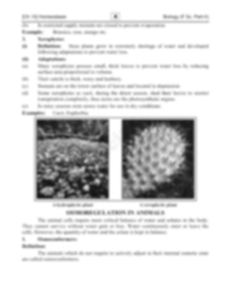 SOLUTION Chapter 15 Biology Homeostasis Notes 12th Class Long Studypool