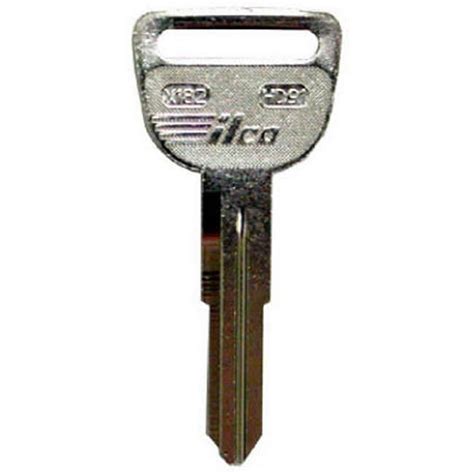 Ilco Honda Nickel Plated Automotive Key Hd X Pack