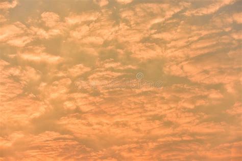 Sunrise Morning Sky Golden Sky Golden Cloud Sunset With Golden Yellow