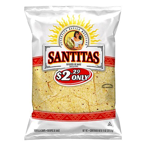 Santitas White Corn Tortilla Chips Tortilla Houchens My Iga