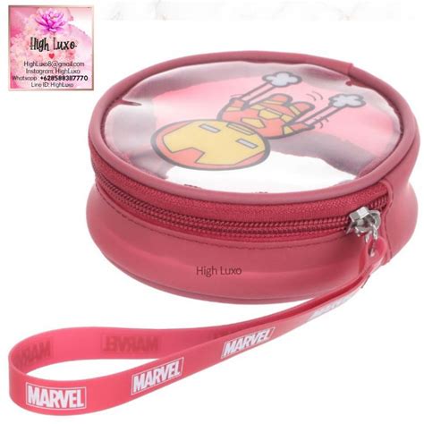 Miniso Official Dompet Koin Marvel Coin Purse Ironman Iron Man Avengers