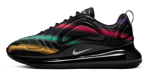 NIKE AIR MAX 720 "BLACK AND RAINBOW" - The Sole Flex