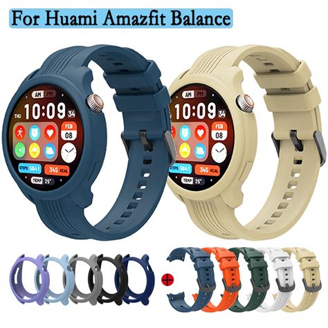 Case Strap In For Huami Amazfit Balance High Quality Silicon